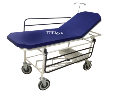 JV1863 Stretcher on Trolley with Back Rest